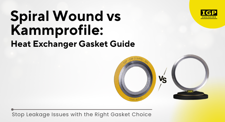 Choosing between Spiral Wound vs KammProfile Gasket for Heat Exchanger
